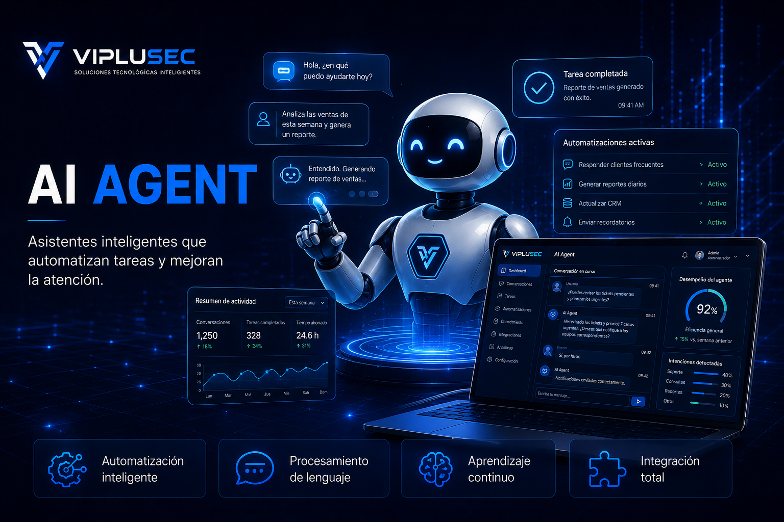 AI Agent — Asistente Virtual